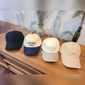 4 baseball caps for $15